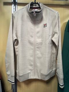 フィラ 大 レディーストラックジャケット EL 0053 アイボリー