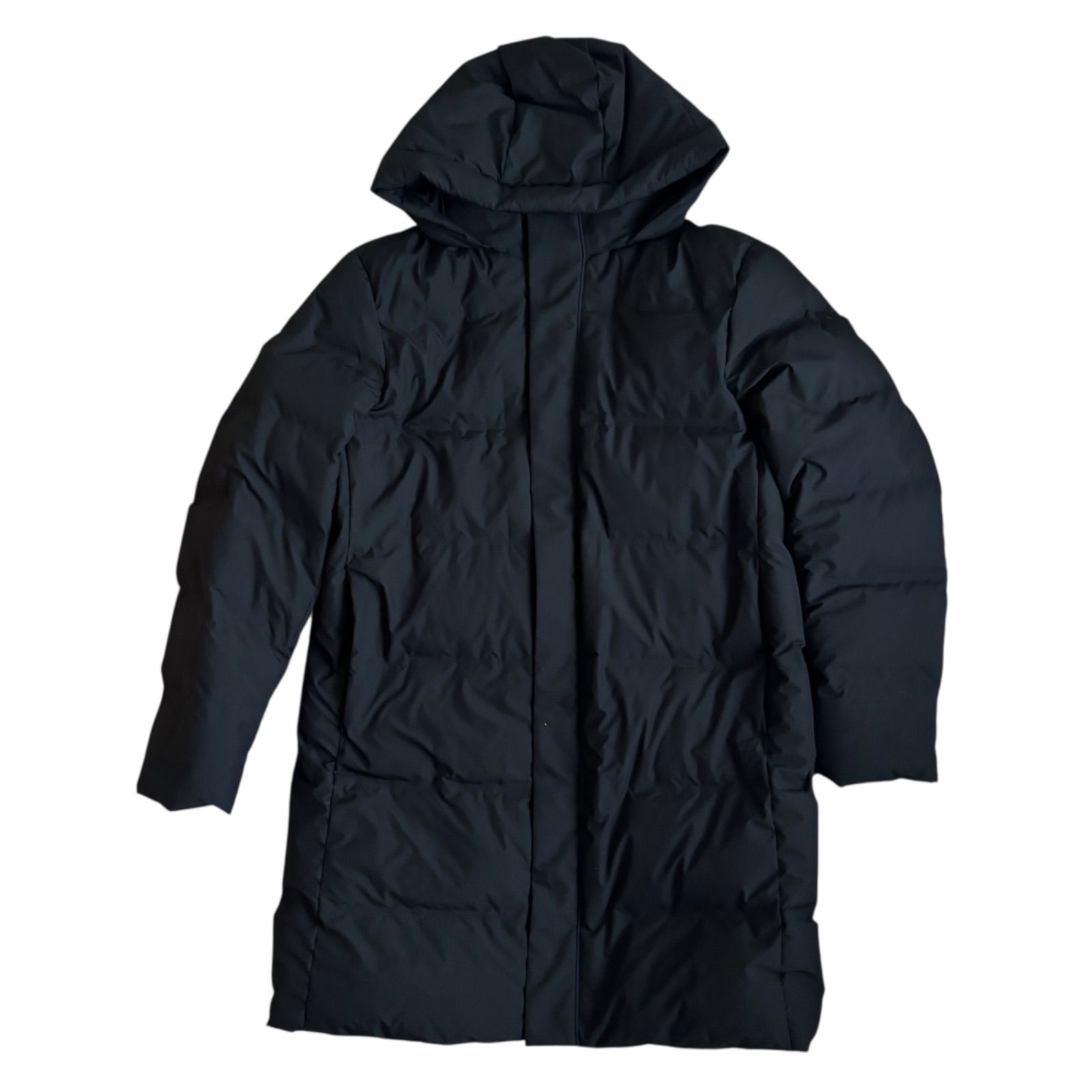 ZM1696 【美品】UNIQLO ユニクロ ダウンコート ロング丈 ブラック 防寒 