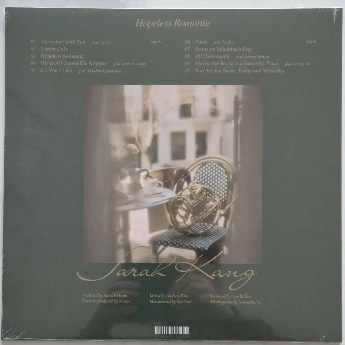 さら 川 Hopeless Romantic lp