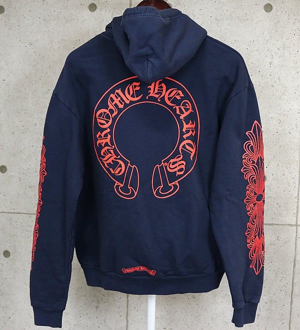 CHROME HEARTS 銀座店 クロムハーツ 袖フローラルクロス パーカー 長袖