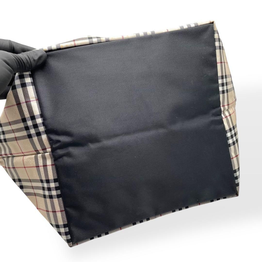 極美品 BURBERRY BLUE LABEL 舟形 トートバッグ ナイロン - メルカリ