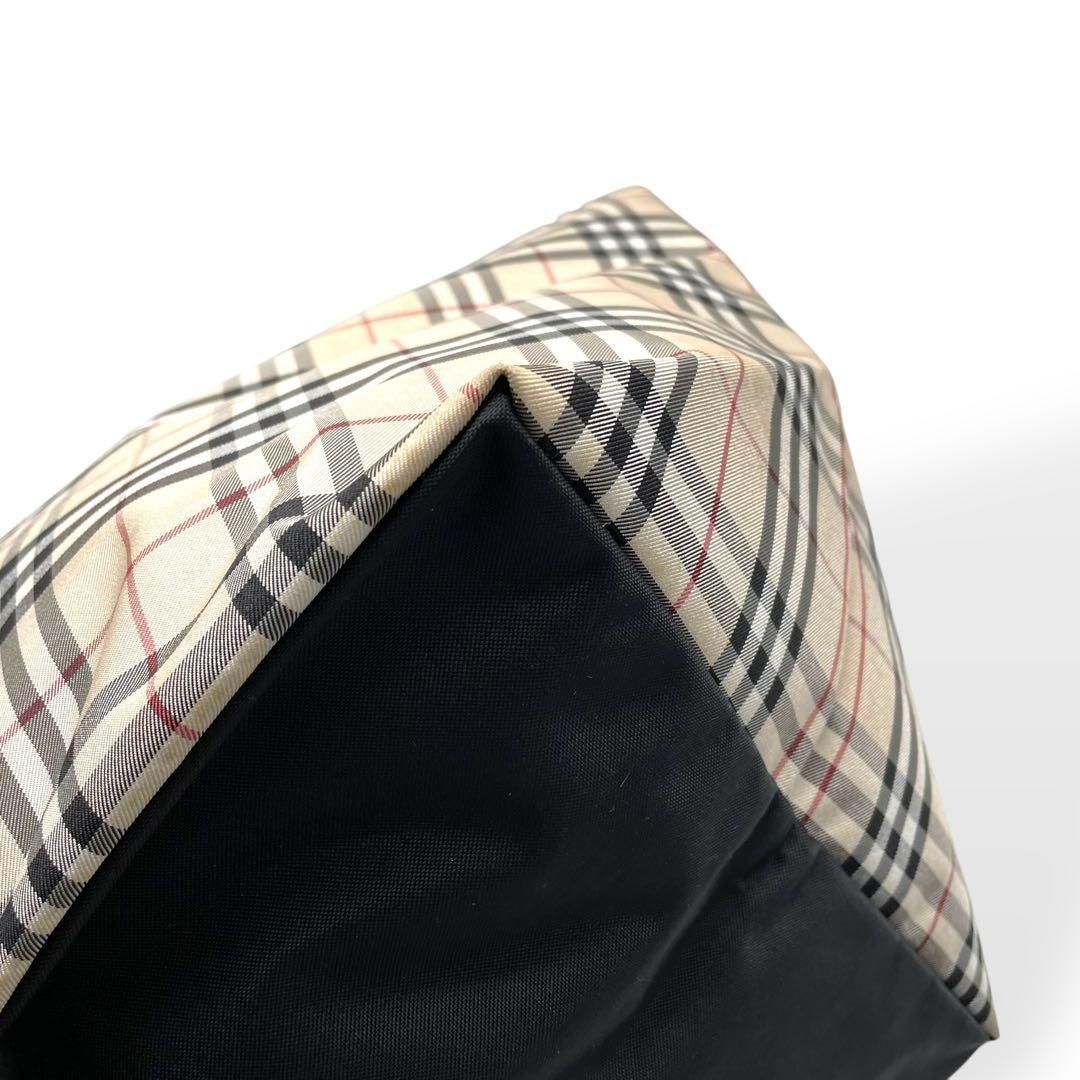 極美品 BURBERRY BLUE LABEL 舟形 トートバッグ ナイロン - メルカリ