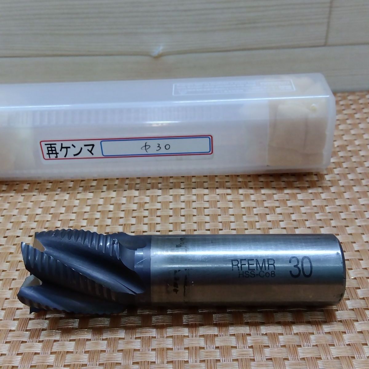 再研磨 超硬エンドミル 7本まとめ売り 切削工具 中古 送料無料 3552 