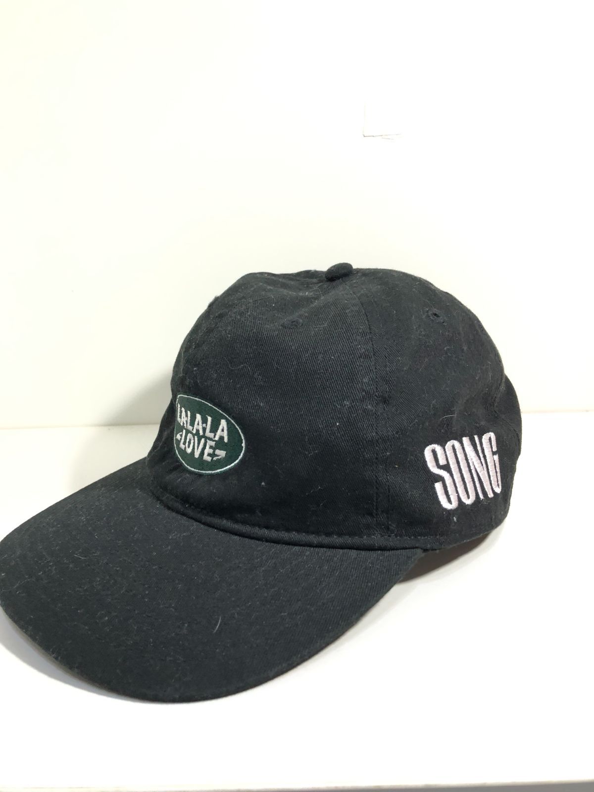 512102 LALALA LOVE SONG キャップ ブラック 512102 LALALA LOVE SONG キャップ ブラック anokorostore cap LA LA
