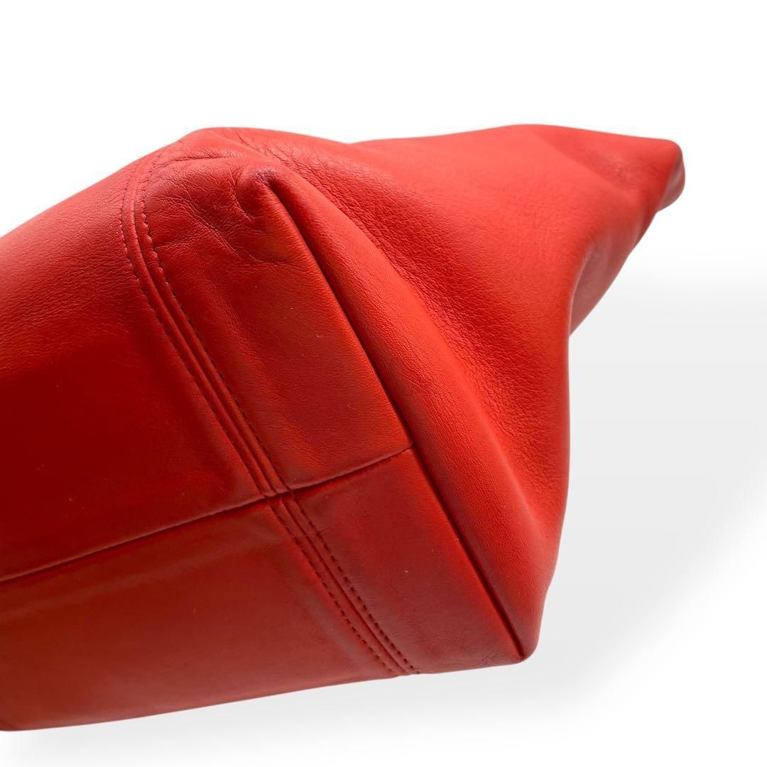 極美品 COACH オールドコーチ ハンドバッグ レッド 4133 USA製 - メルカリ