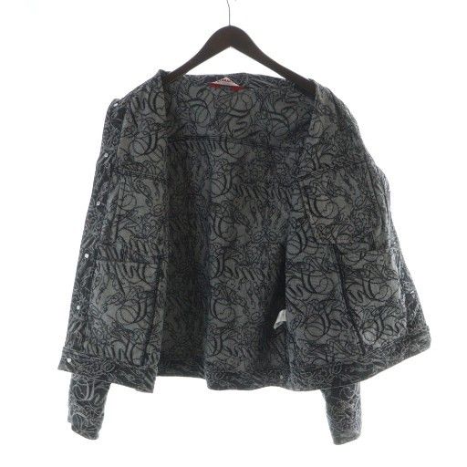 シュプリーム SUPREME 22AW Script Jacquard Denim Trucker Jacket