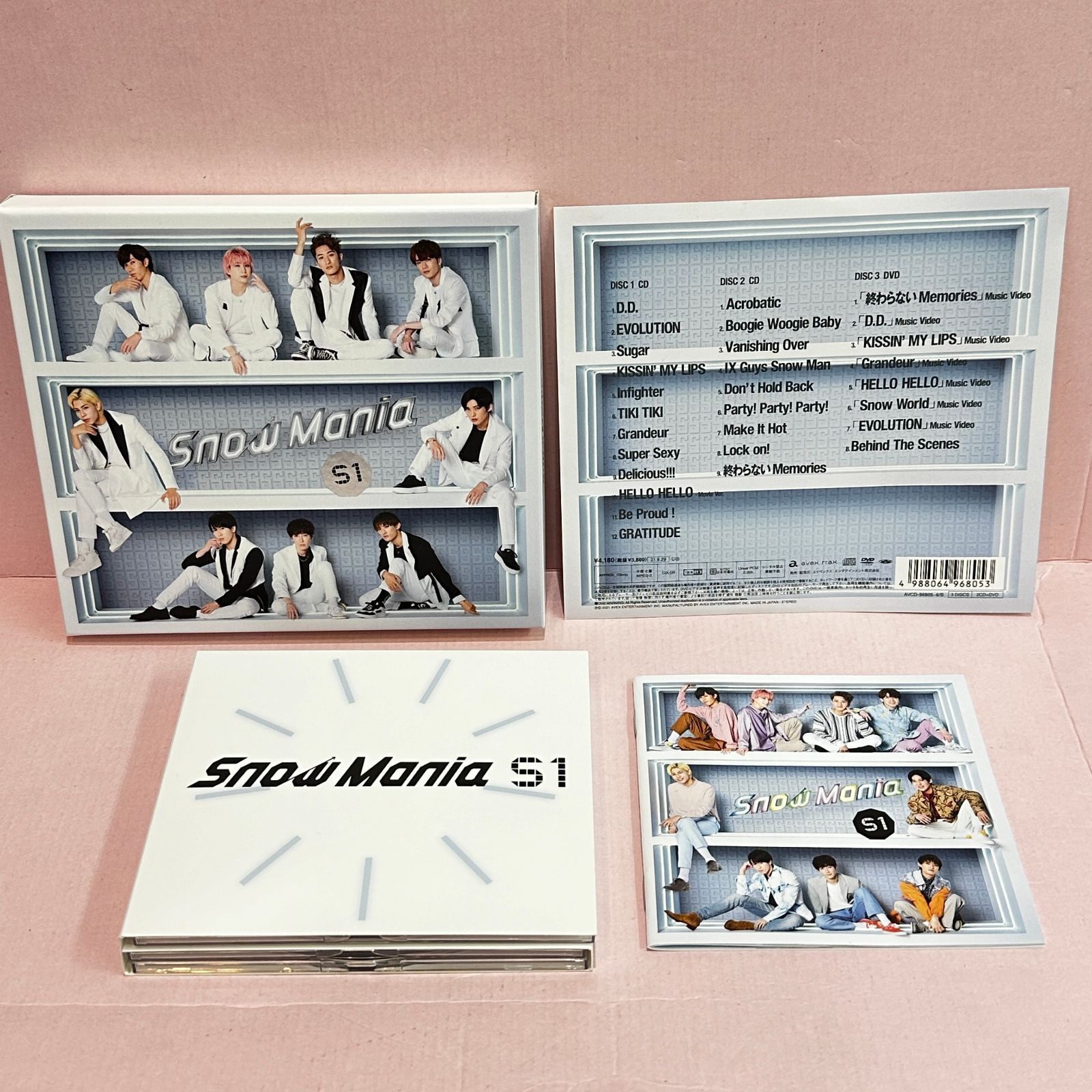 □[CD] Snow Man Snow Mania S1 (初回盤A 2CD＋DVD) 中古品