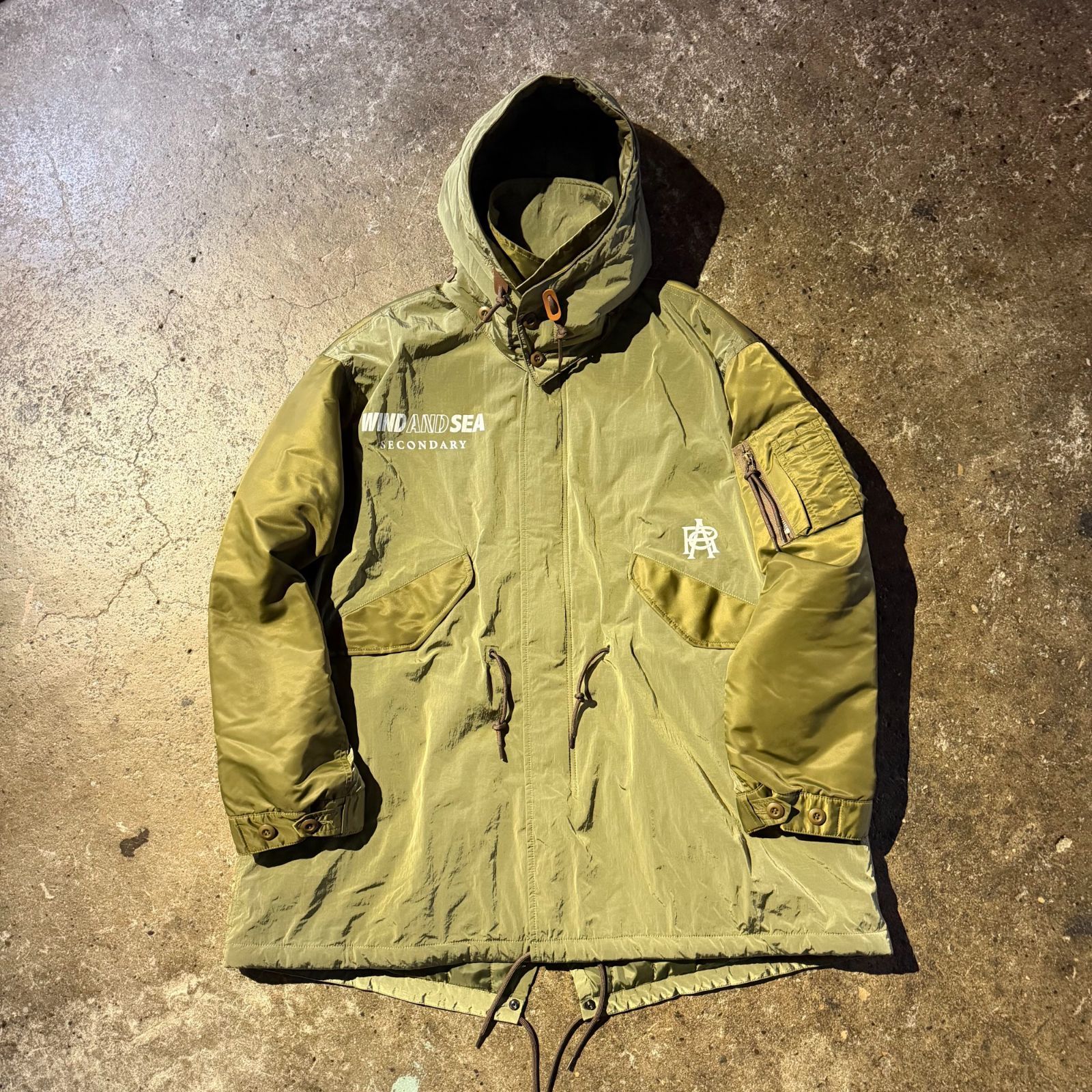 WDS × ARC SECONDARY M-58 インサレーション フィールド WIND AND SEA x ARC SECONDARY M-58 インサレーションフィールド