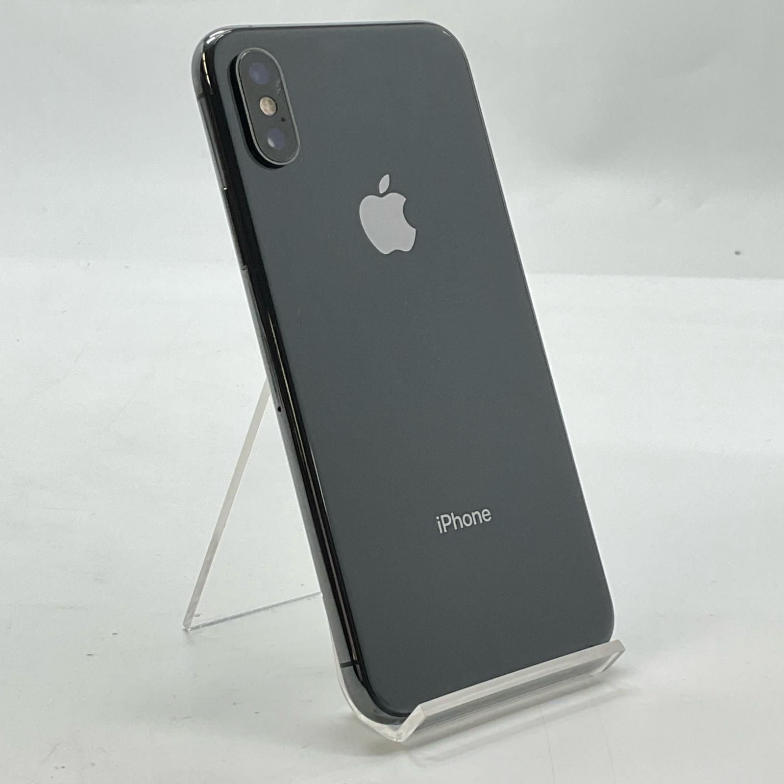 iPhone XS 512GB スペースグレイ SIMフリー 白ロム 74%【難有】【最速