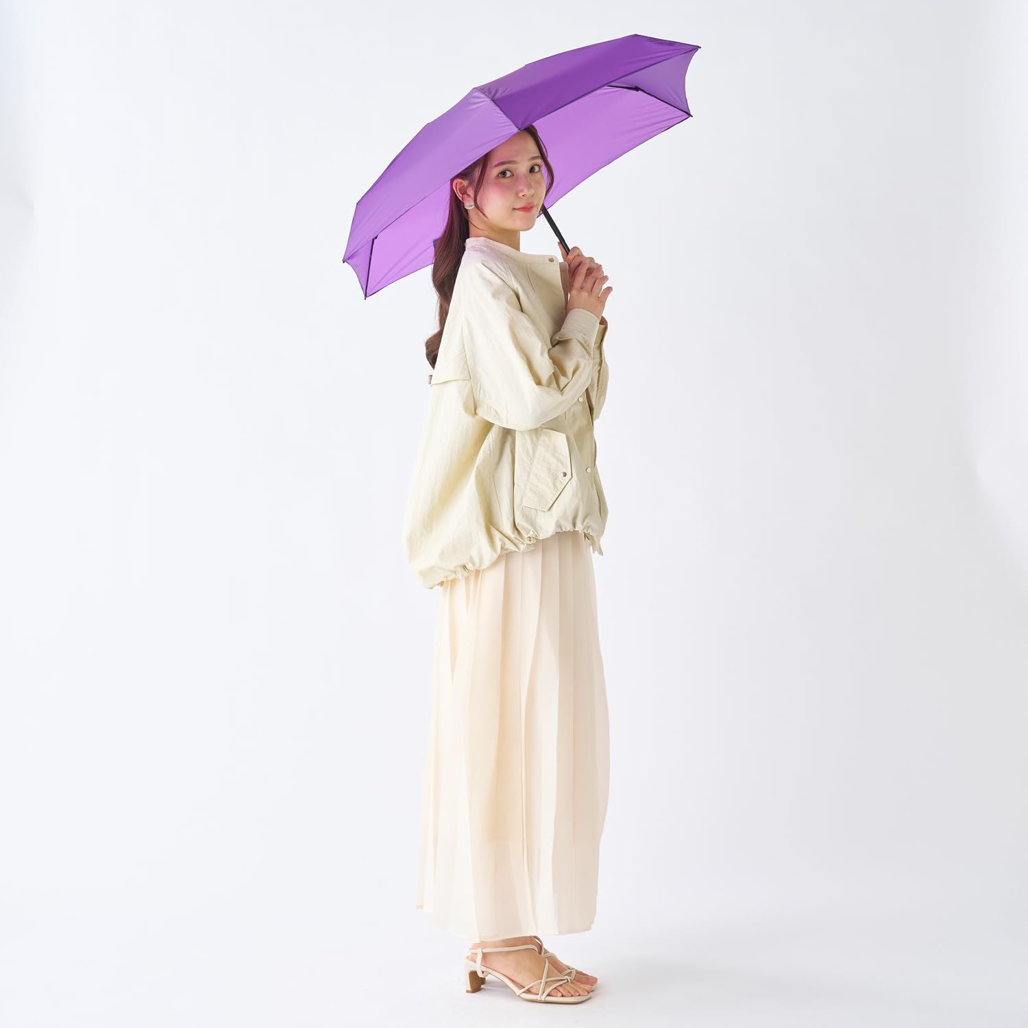 ミラクルテック 超コンパクト 折りたたみ傘 自動開閉 雨傘 折りたたみ