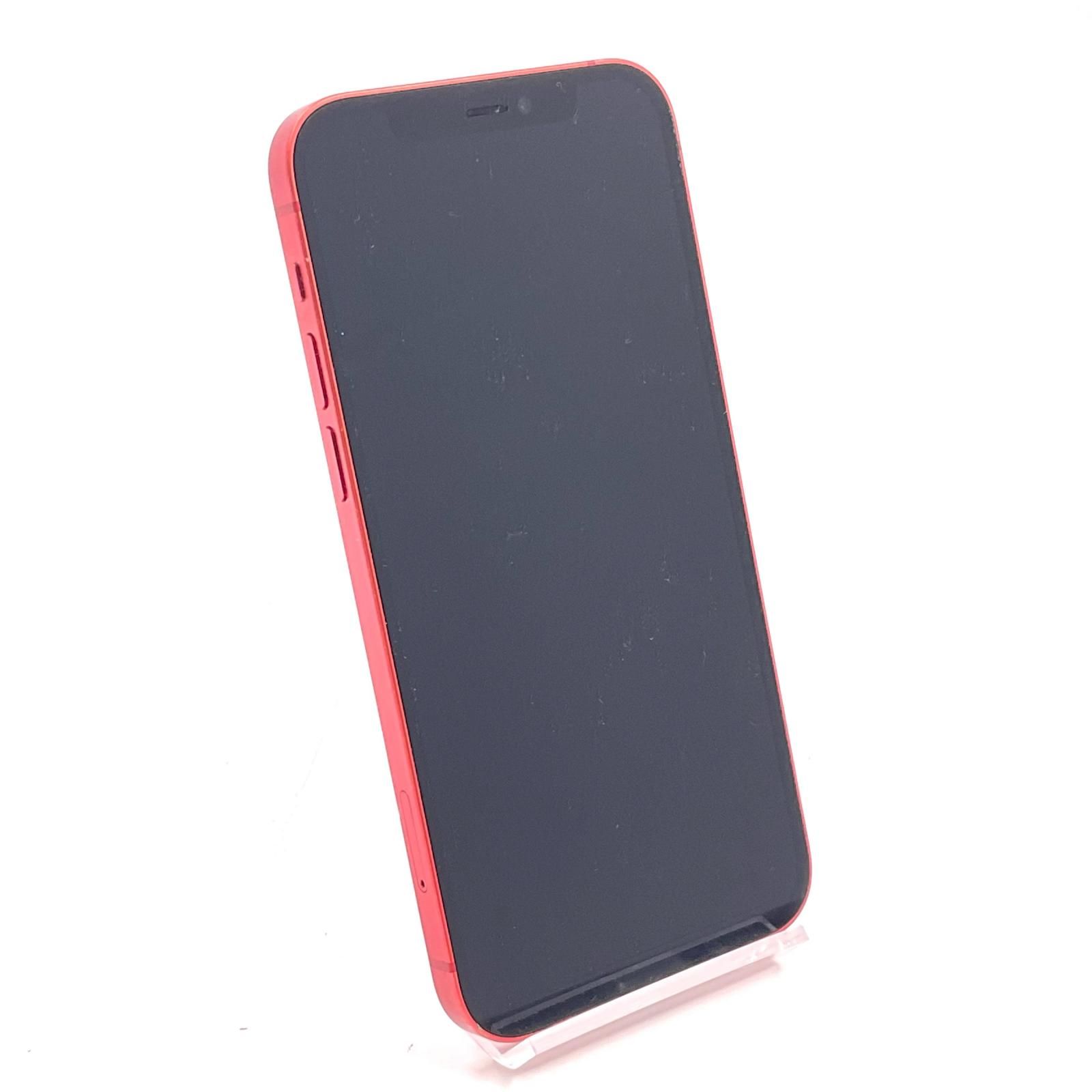 iPhone 12 128GB レッド au 白ロム 88%【難有】【最速発送】 - メルカリ