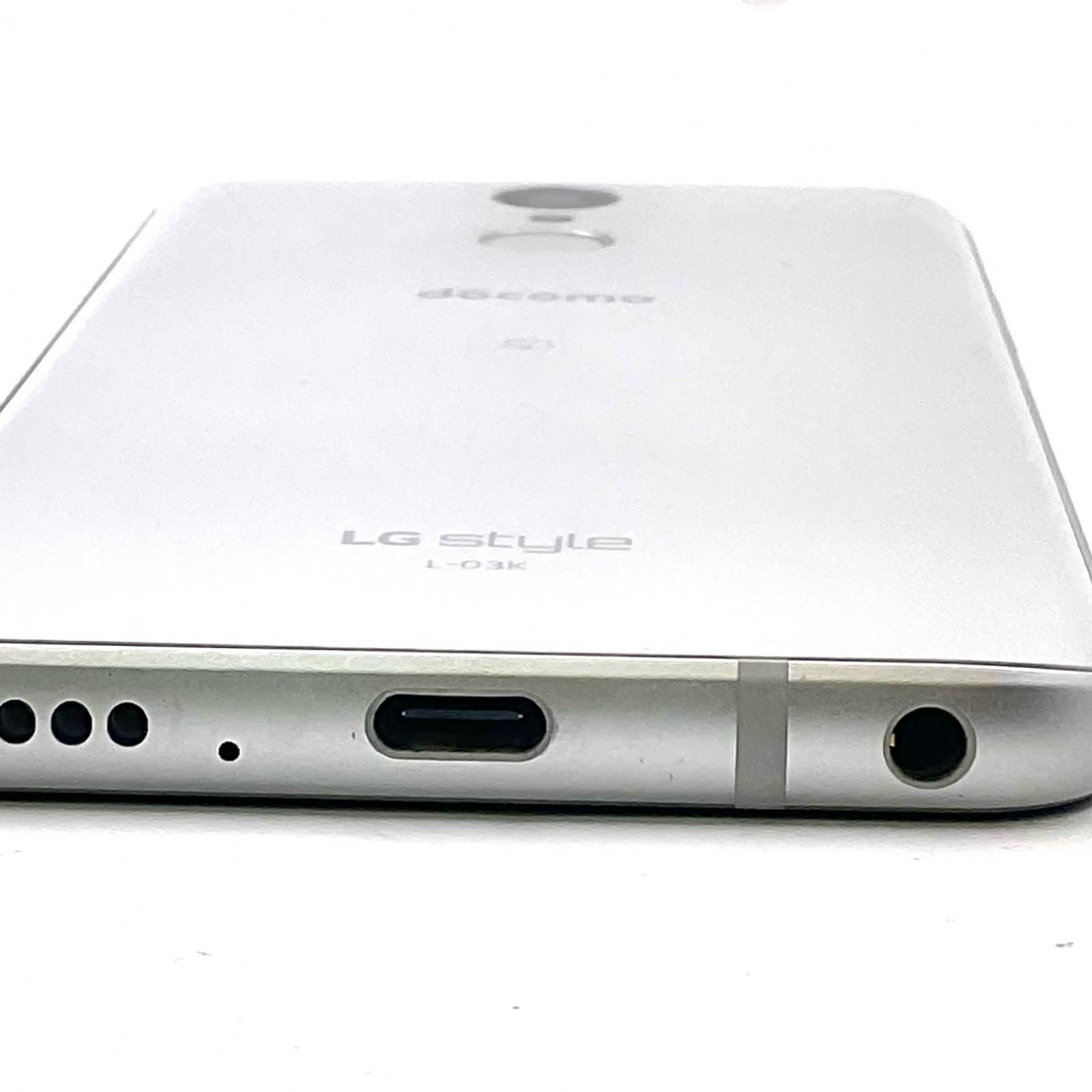 LG Electronics inc. LG style 64GB White docomo L-03K 白ロム 動作