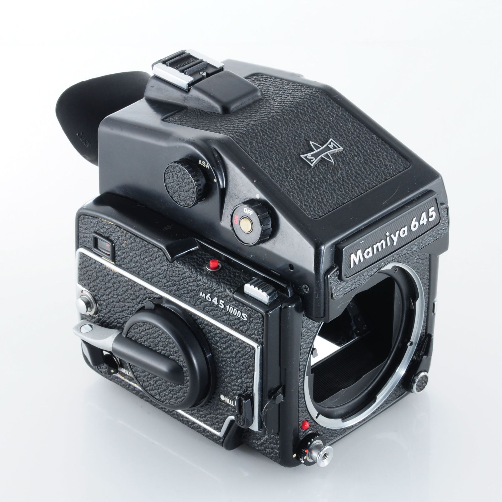 マミヤ】Mamiya M645 1000S AEファインダー付 中判カメラ #R133A