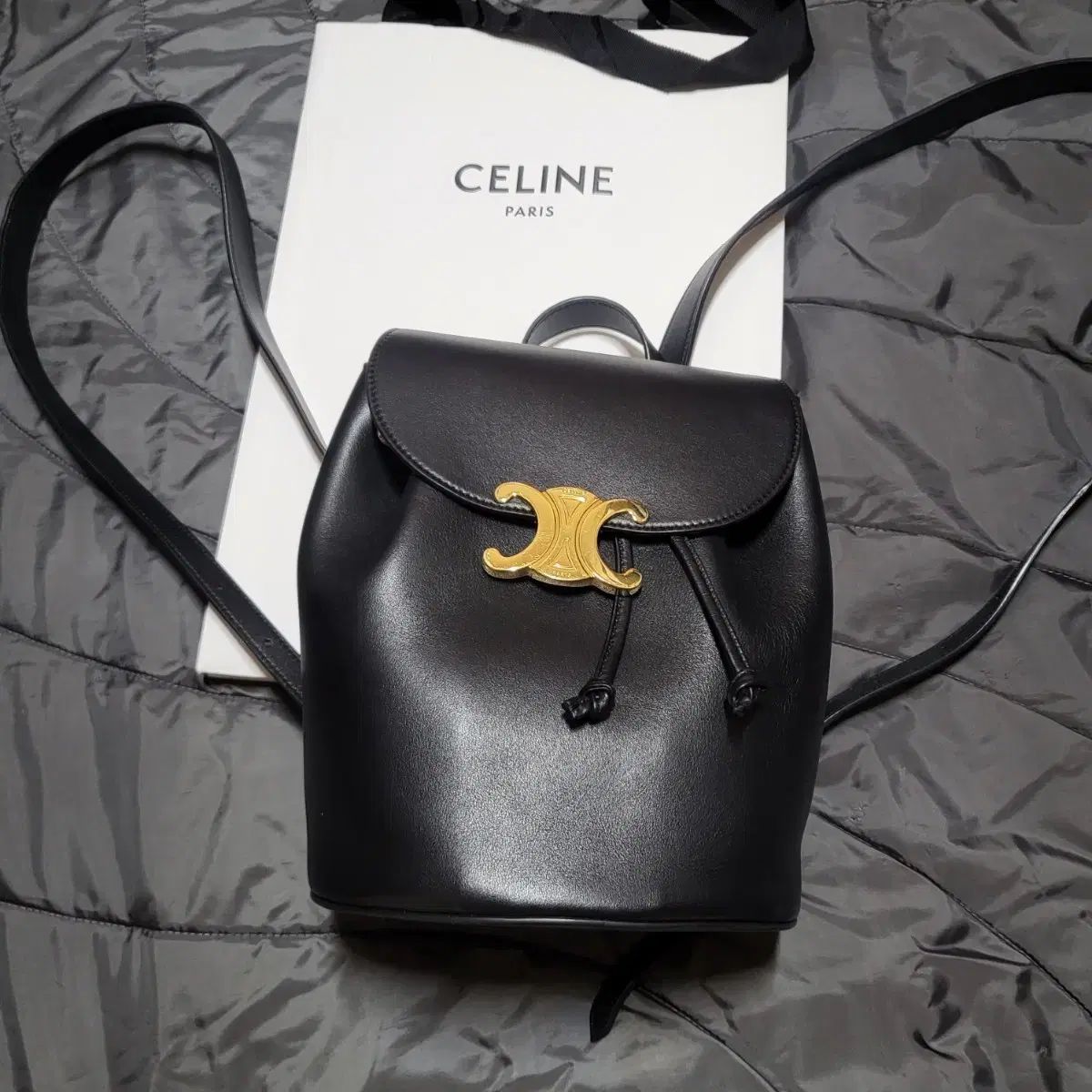 Celine セリーヌ ボニー バックパック ブラック