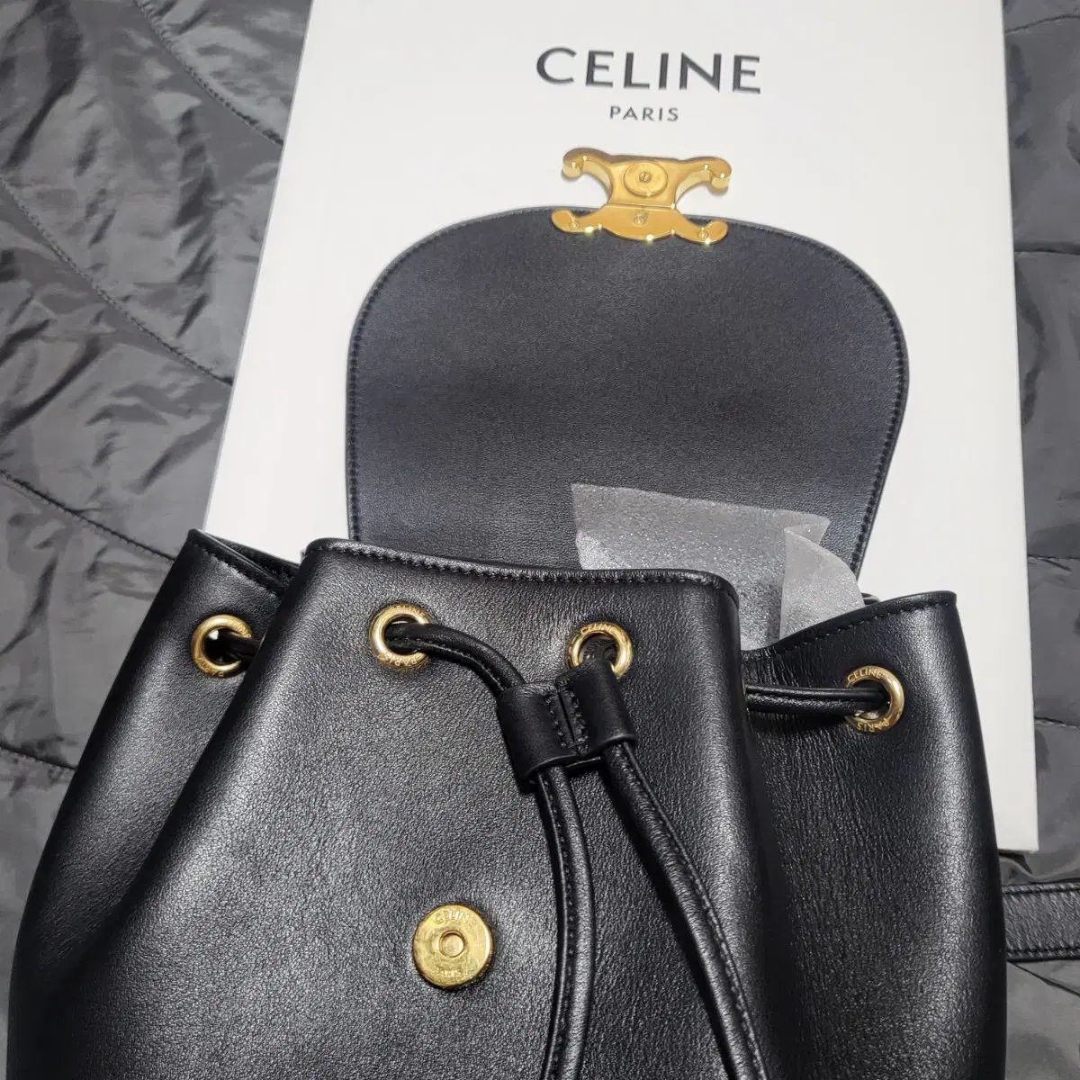  Celine セリーヌ ボニー バックパック ブラック リュック バックパック バッグ