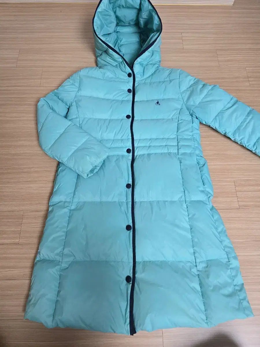 BEAN POLE ビーンポール ダックダウン ミント色 ダウンジャケット ロング丈