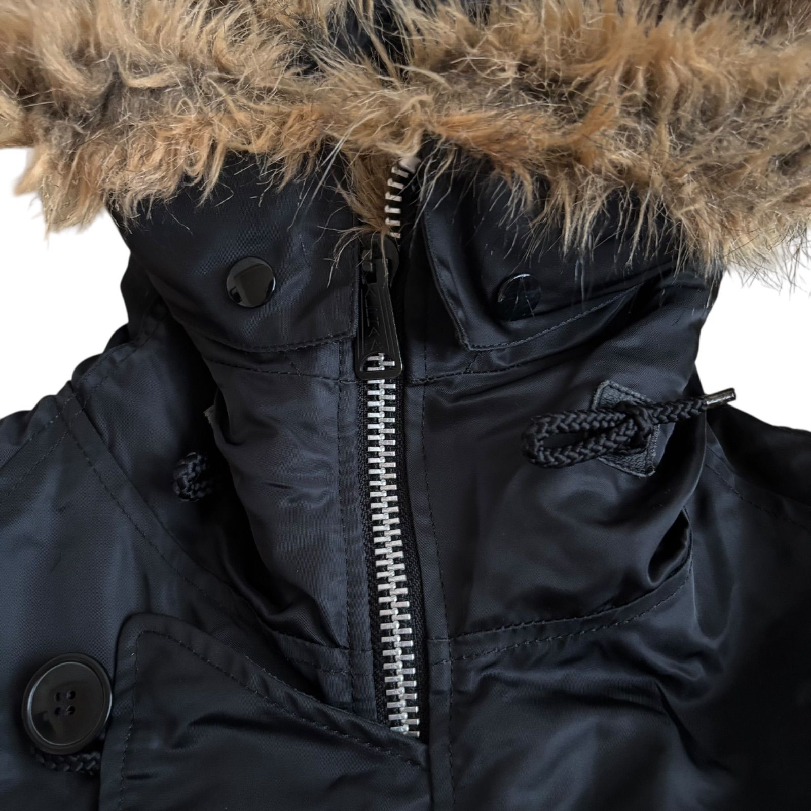 アルファ インダストリーズ N3BコートALPHAINDUSTRIESミリタリー ZM1696 ALPHA INDUSTRIES アルファ インダストリーズ N-3B フライト