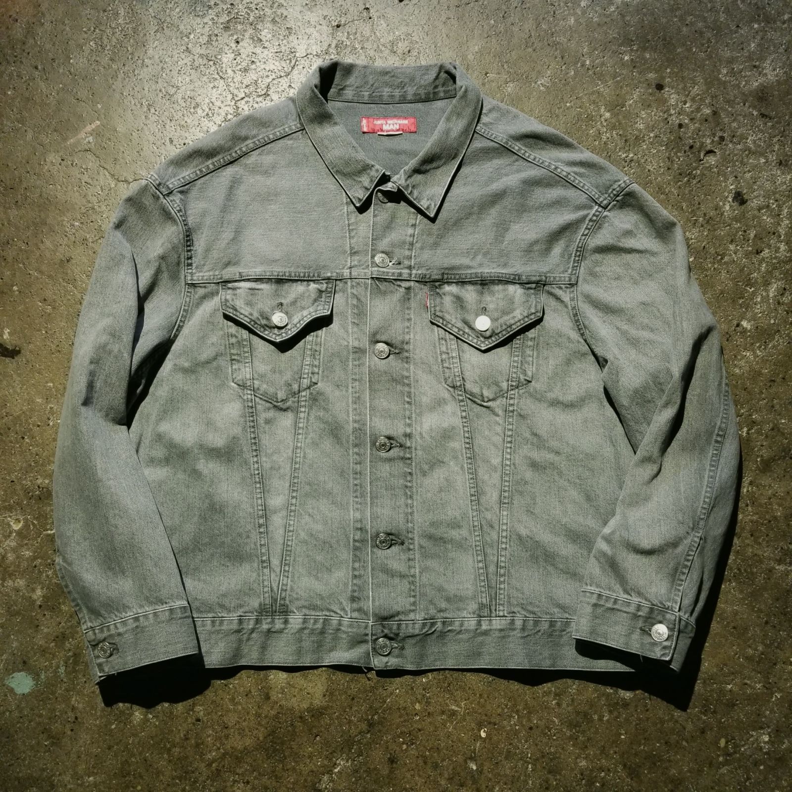 JUNYA WATANABE MAN 25ss × LEVI'S 綿セルヴィッチデニム製品加工