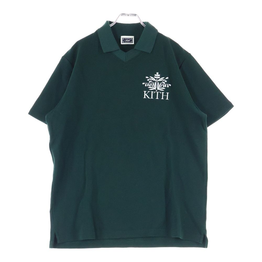 KITH グリーン ポロシャツ ショートパンツセット M KITH グリーン ポロシャツ ショートパンツセット M KITH グリーン