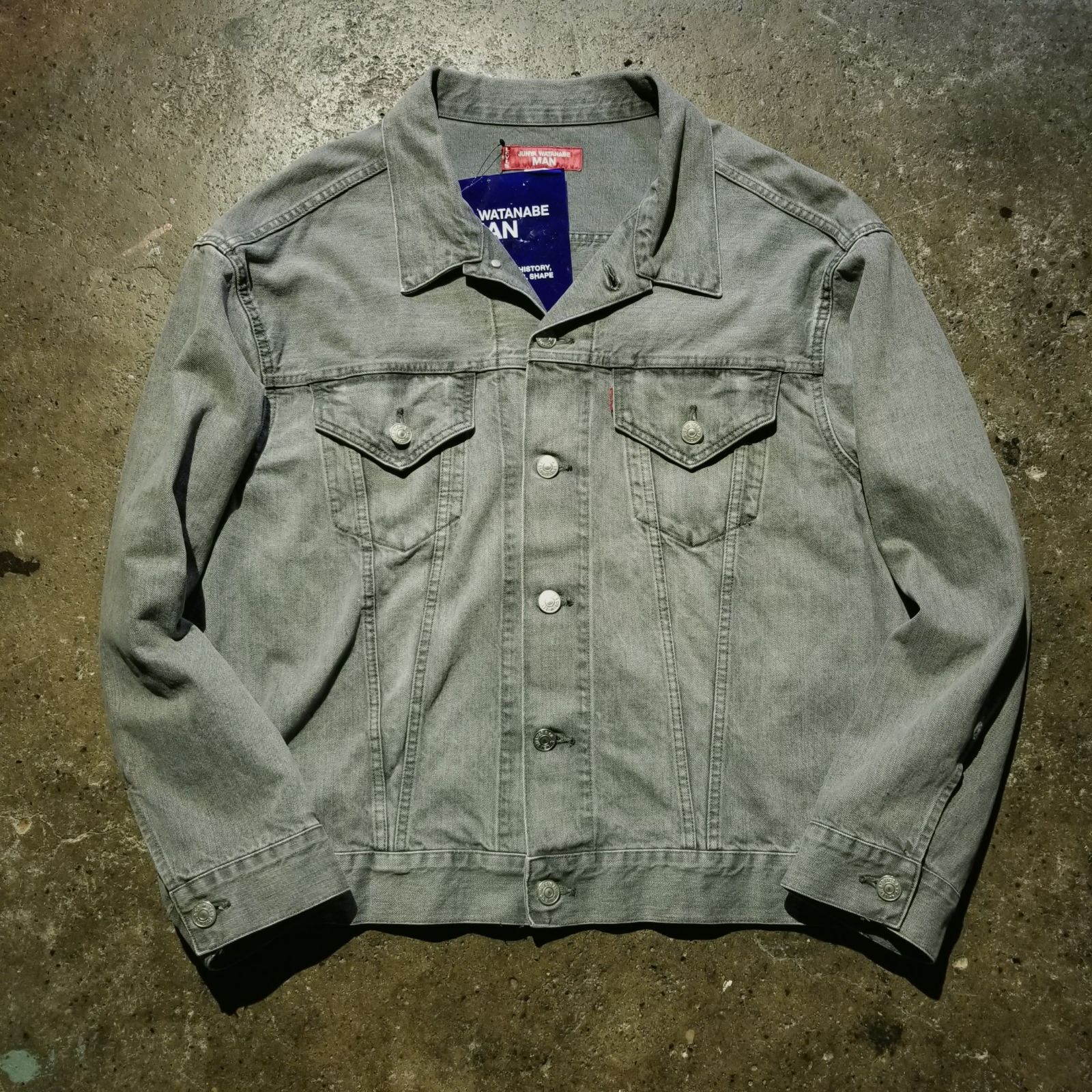 JUNYA WATANABE MAN 25ss × LEVI'S 綿セルヴィッチデニム製品加工