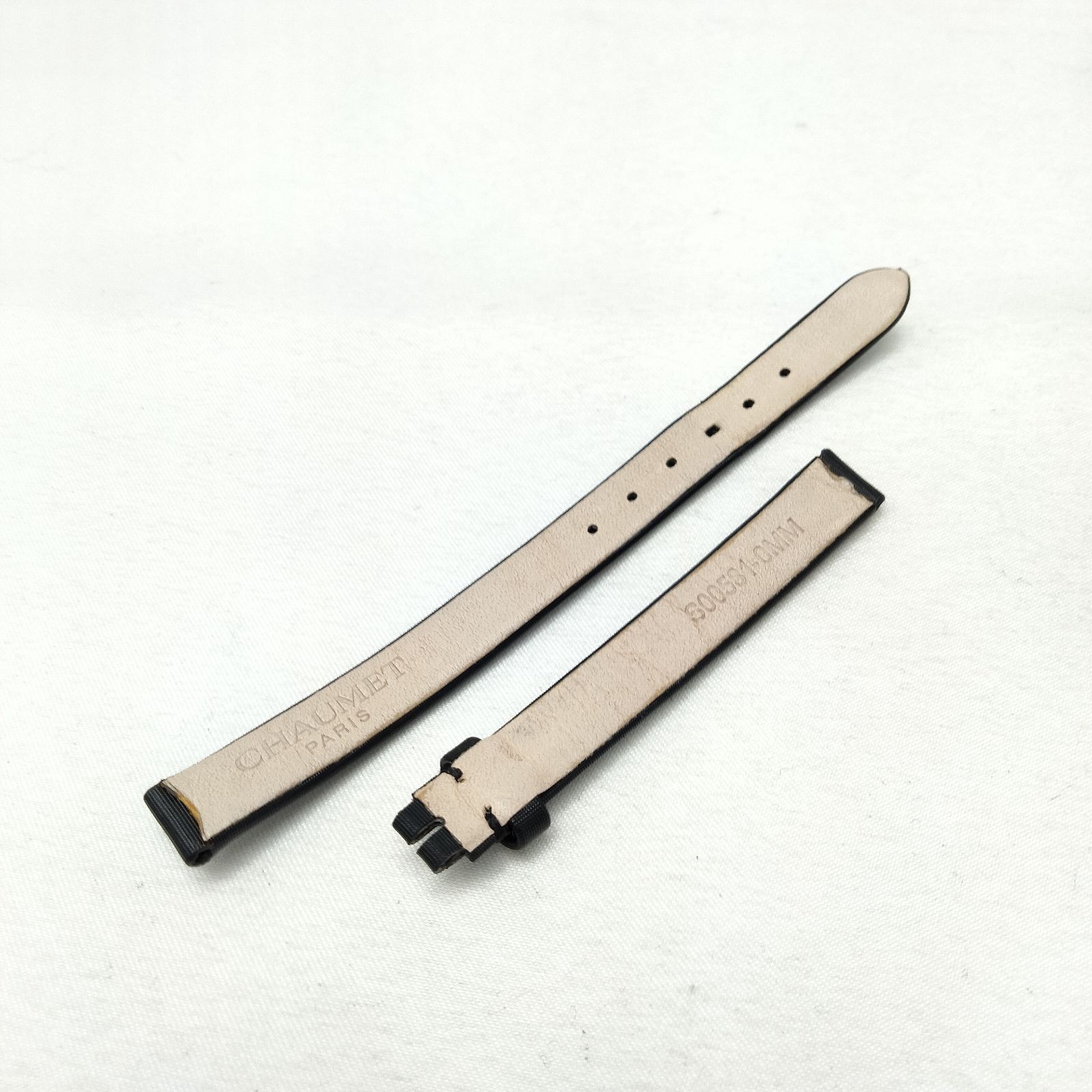 ✨️CHAUMET✨️ショーメ レザー 時計ベルト ブラック - メルカリ