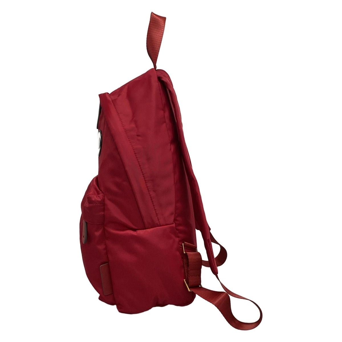 ✨極美品✨アニヤハイドマーチ　リュック　スマイリー　パンチング　カーフレザー　赤 ANYA HINDMARCH(アニヤハインドマーチ) / パンチングスマイル/リュック