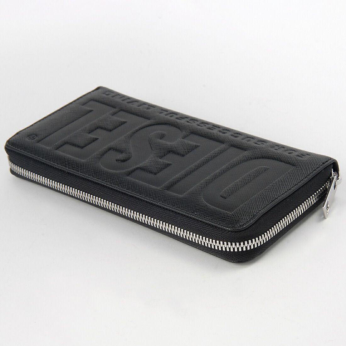 未使用 DIESEL ディーゼル 長財布 ラウンドファスナー x08178 DIESEL（ディーゼル） 財布 X08178 P0408 T8013 ブラック ZIP 長財布