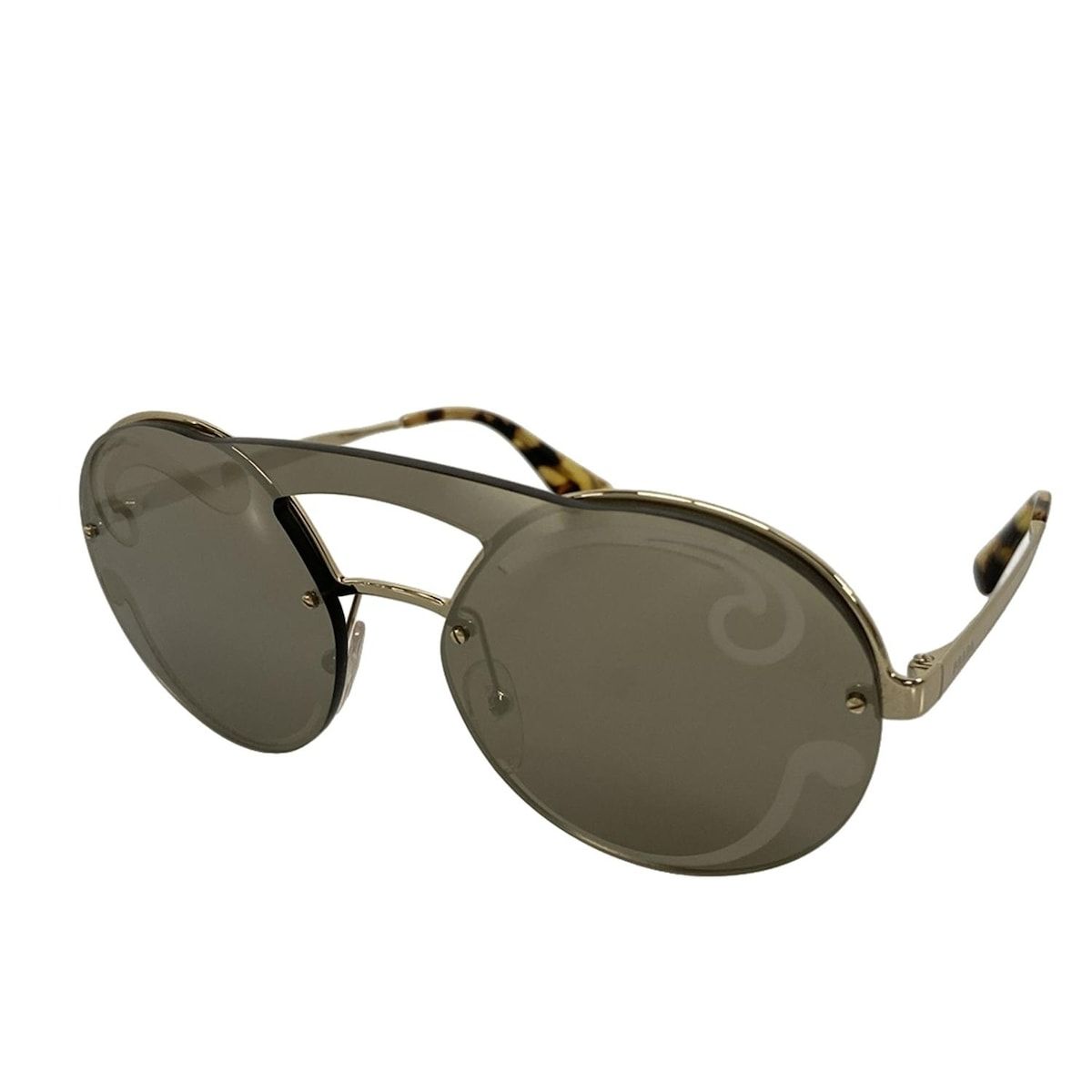 PRADA(プラダ) サングラス SPR65T ダークグレー×ゴールド×マルチ