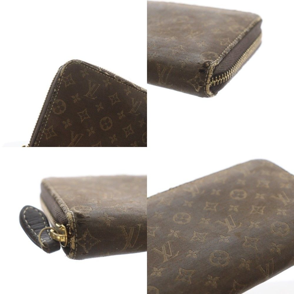 ルイヴィトン LOUIS VUITTON モノグラムミニラン ジッピーウォレット