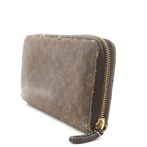 ルイヴィトン LOUIS VUITTON モノグラムミニラン ジッピーウォレット