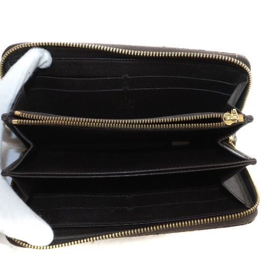 ルイヴィトン LOUIS VUITTON モノグラムミニラン ジッピーウォレット