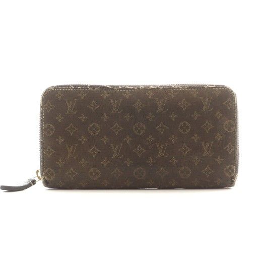 ルイヴィトン LOUIS VUITTON モノグラムミニラン ジッピーウォレット