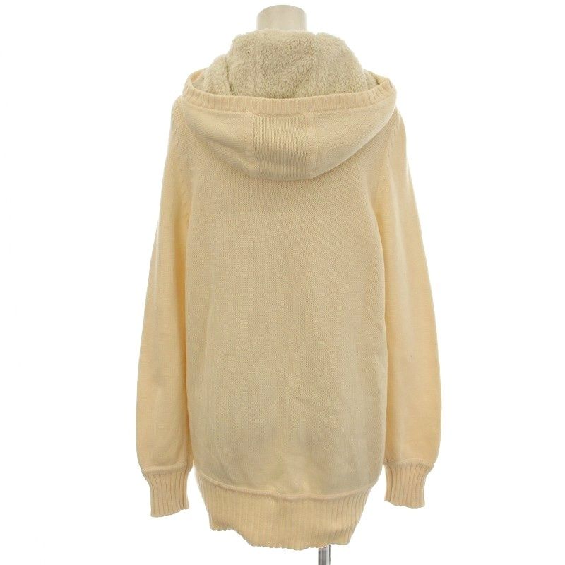 バーバリーブルーレーベル BURBERRY BLUE LABEL ニット パーカー 裏