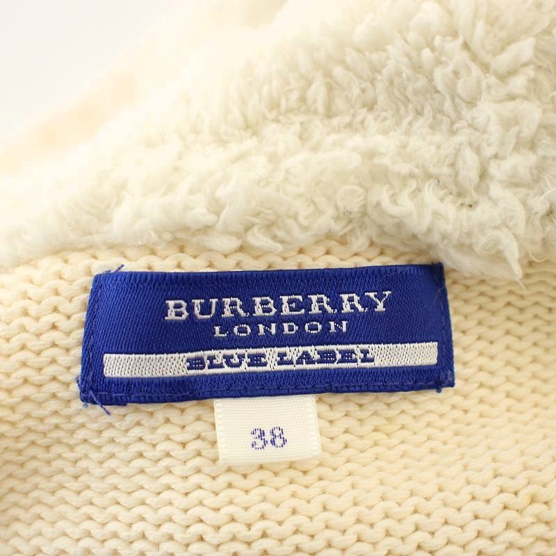 ffvbn8 BURBERRY BLUE LABEL アイボリー 🇯🇵2000's Japan exclusive Burberry black label puffer jackets