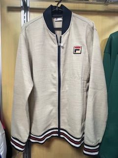 フィラ 大 トラックジャケット EM 0086 ベージュ