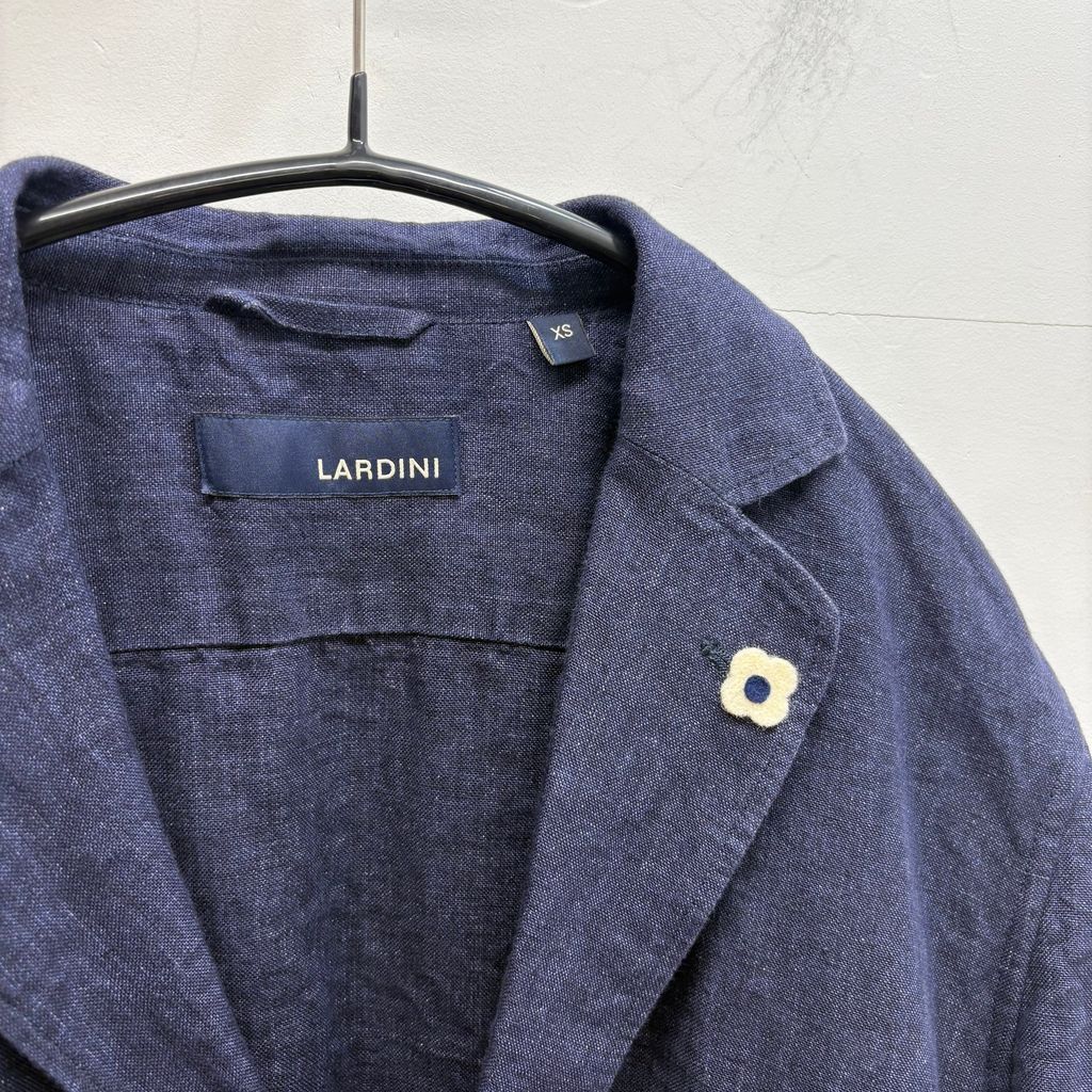 LARDINI ラルディーニ Linen Tailored Jacket リネンジャケット JK