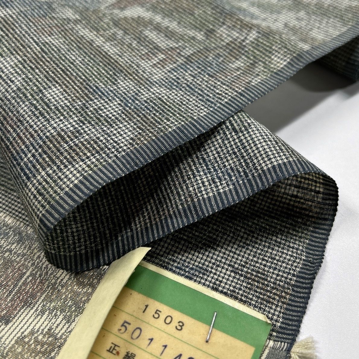 紬 反物 2本 正絹 着物まとめ売り 同梱購入歓迎 リメイク用 和裁練習用