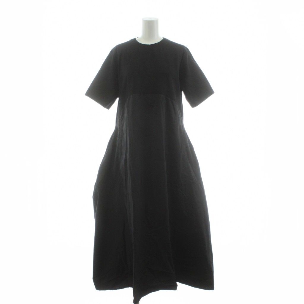 ヘリンドットサイ HeRIN.CYE ワンピース フレア ロング マキシ 半袖