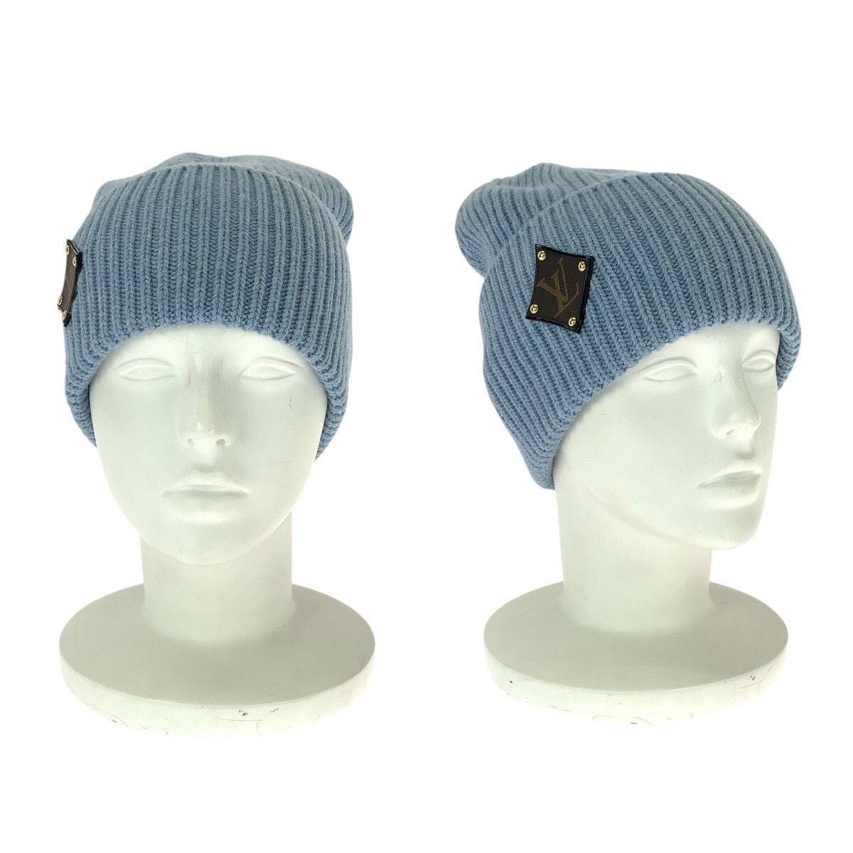 美品 LOUIS VUITTON ウール ボネ モーニング ラム ニット帽 美品 LOUIS VUITTON ウール ボネ モーニング ラム ニット帽 美品