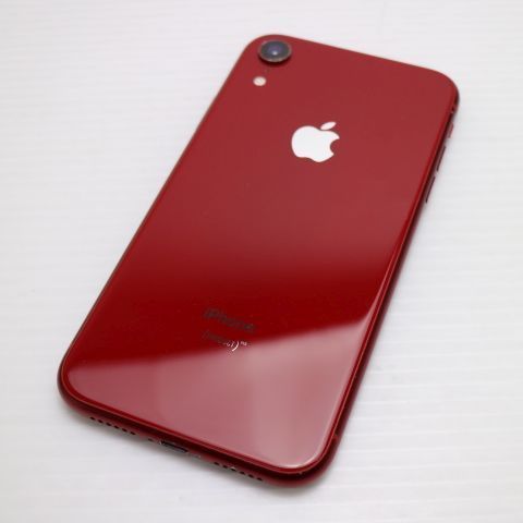 【美品】iPhoneXR 本体／レッド64GB 付属品なし iPhone XR レッド 本体のみ 64GB SiMロックなし iPhone XR SIMフリー