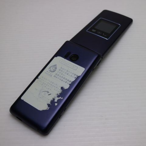 かんたん携帯10 ネイビー スマホ 本体 白ロム 02000