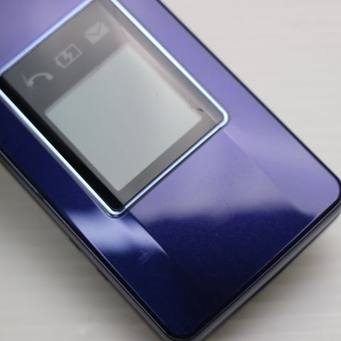 美品 SOFTBANK かんたん携帯10 かんたん携帯10 ネイビー スマホ 本体