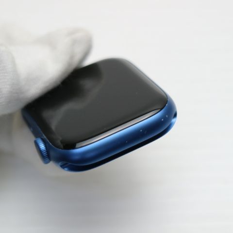 超美品 Apple Watch Series7 45mm GPS ブルー 本体 即日発送 土日祝