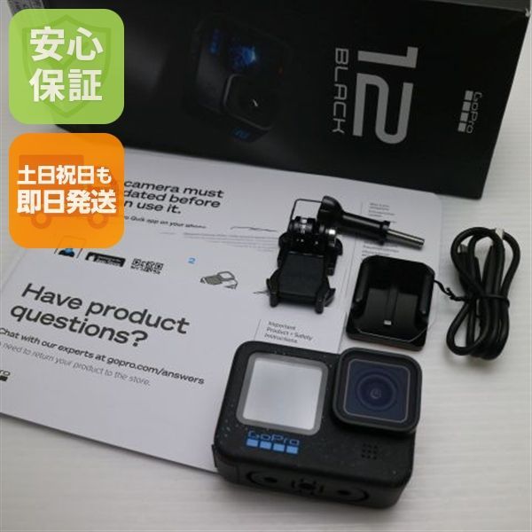 超美品 GoPro HERO12 BLACK BLACK デジビデ GoPro 即日発送 土日祝発送
