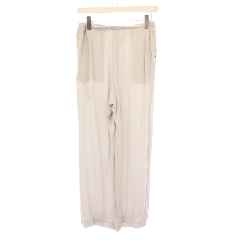 カオス CHAOS ワイドパンツ イージー シルク F グレー -02 KH