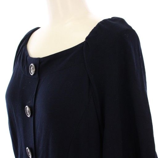 ブルーレーベルクレストブリッジ　ワンピース　襟　フレア　S 新品　未使用 新作 ブルーレーベルクレストブリッジ ワンピース