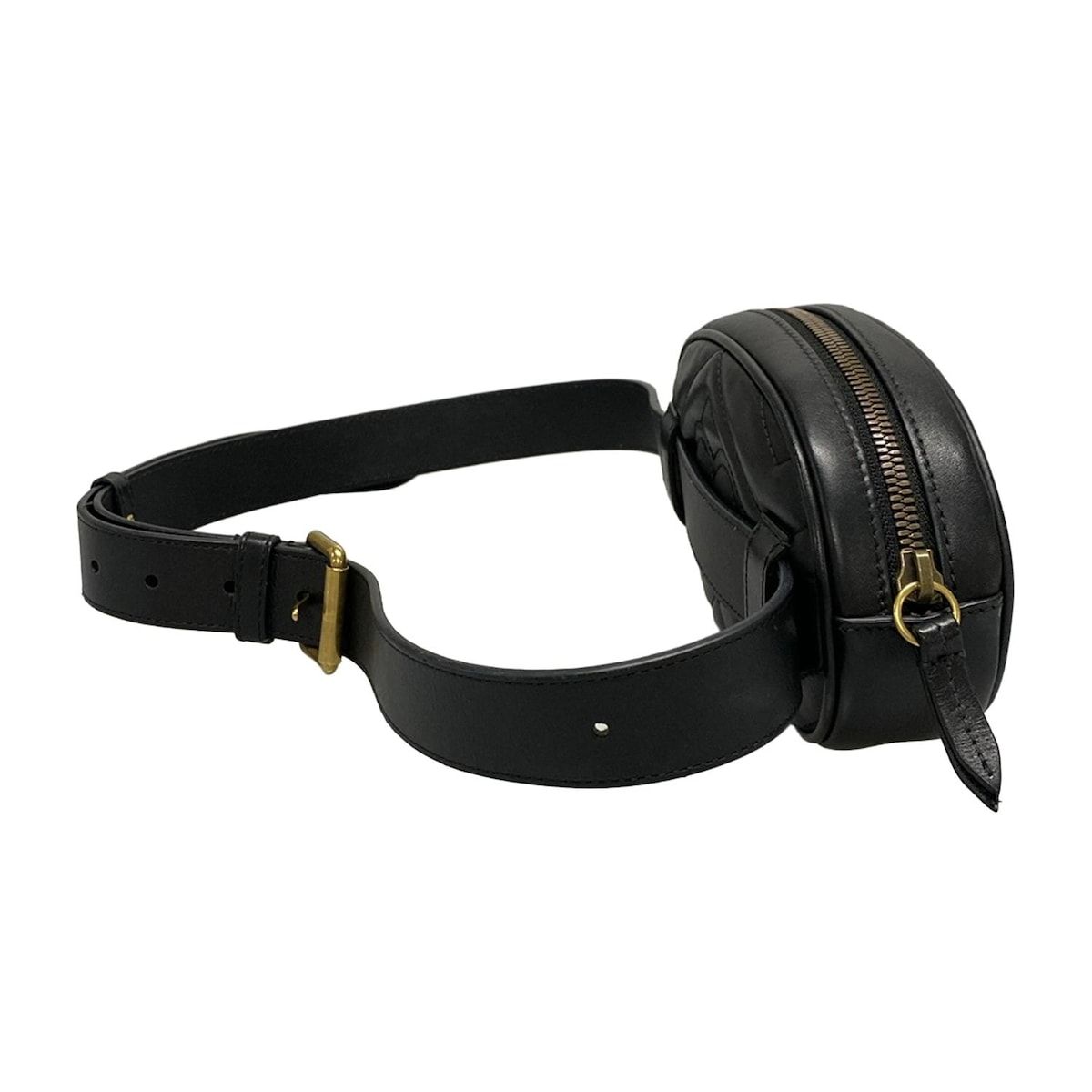 GUCCI(グッチ) ウエストポーチ GGマーモント キルティングレザー