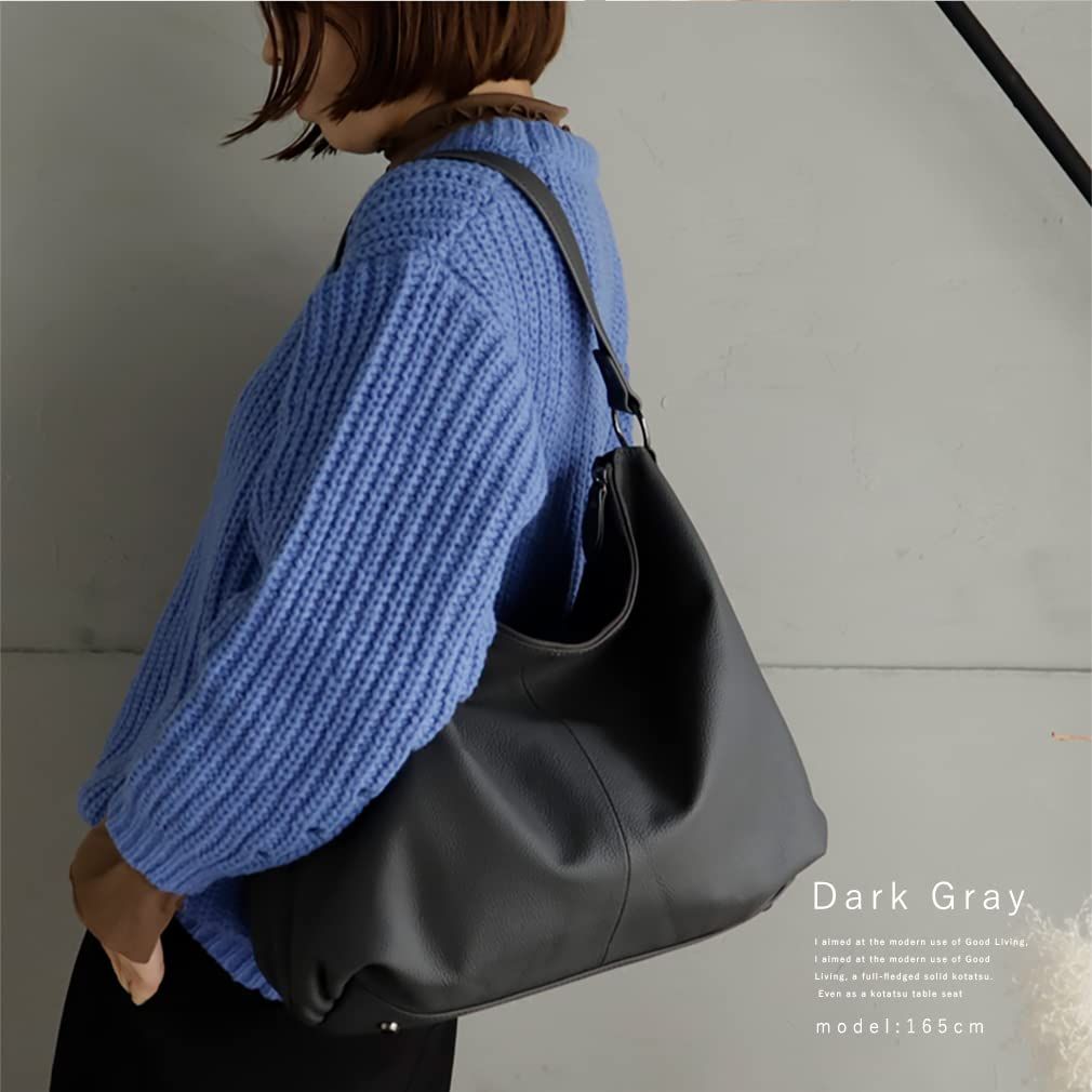 ヴィータフェリーチェ 本革 ワンショルダー バッグ レディース vinb-21 c 24 n ダークグレー