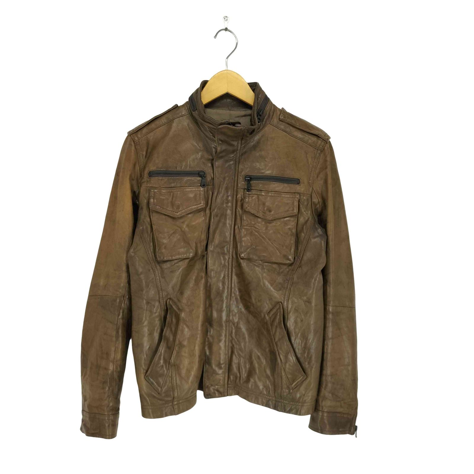 ラトルトラップ RATTLE TRAP lamb leather ブラッシュ加工ラムレザー 