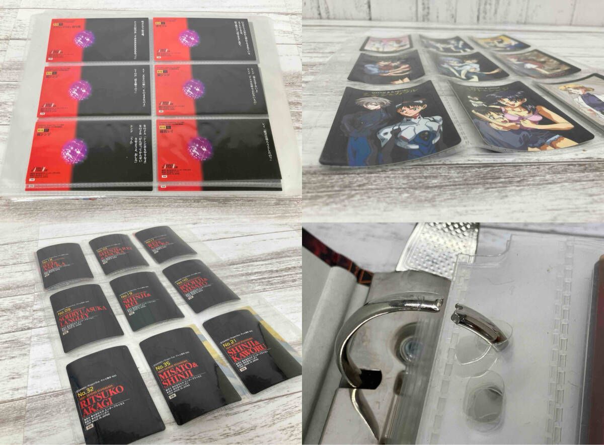 エヴァンゲリオン カードダスマスターズワイド⭐︎専用バインダー付き 新世紀エヴァンゲリオン カードダスマスターズⅠ 全初版172種類